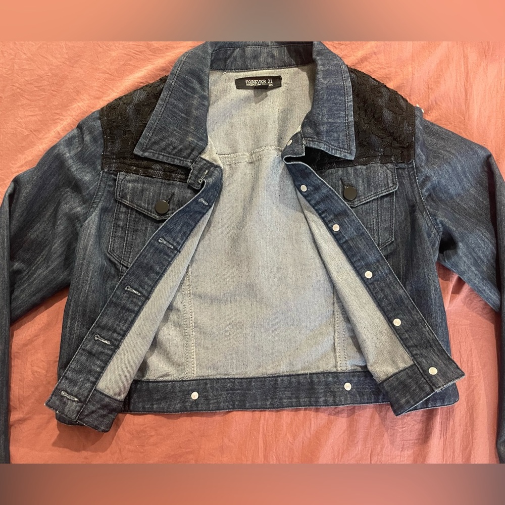 Forever 21 Denim Jacket - Picture 4 of 13
